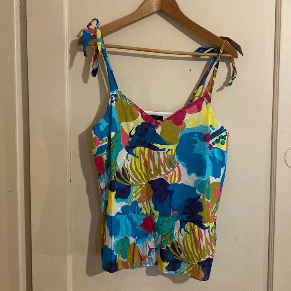 Peplum tank from J Crew